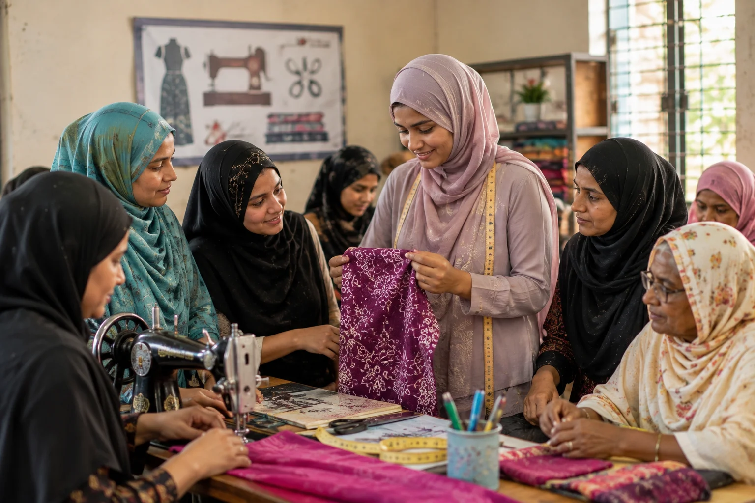 Community empowerment through skills and livelihood support